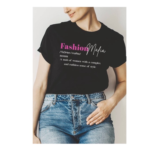 •Fashion Mafia• Graphic Crew Neck T-Shirt (Last 1❗️) - Picture 3 of 5